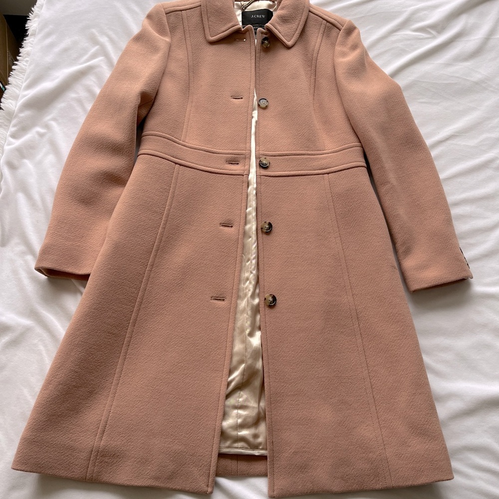 J Crew Classic Lady Day Coat